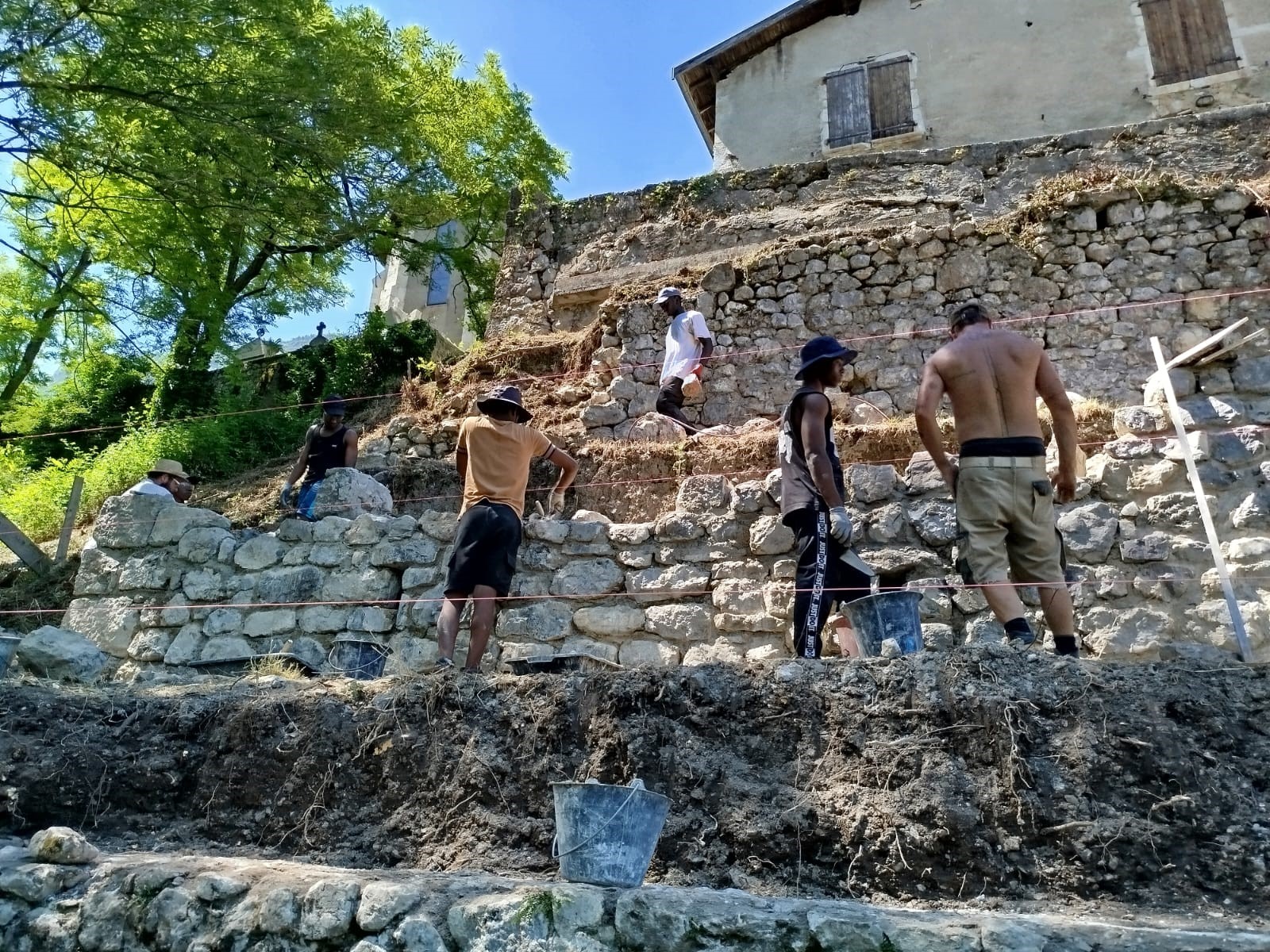 Les terrasses de la cure de Biviers